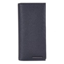 Portfele damskie: Portfel w kolorze czarnym – (S)20 x (W)9 x (G)2,5 cm