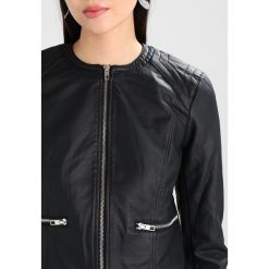 Bomberki damskie: JDY JDYDREAM CROPPED JACKET Kurtka ze skóry ekologicznej black