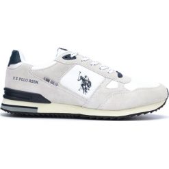 U.S. Polo Assn Wilde 1 Tenisówki Biały Beżowy. Brązowe trampki męskie ze skóry. Za 430,95 zł.