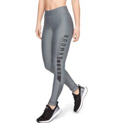 Under Armour HeatGear® Armour Legginsy Szary Srebrny. Szare spodnie damskie Under Armour, xs, bez wzorów, z elastanu. Za 257,95 zł.