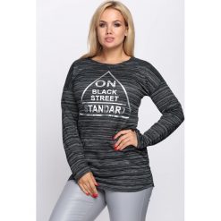 Czarna Bluzka My Attention. Czerwone bluzki longsleeves marki Born2be, l. Za 19,99 zł.