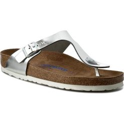 Chodaki damskie: Japonki BIRKENSTOCK - Gizeh 1003674 Silver