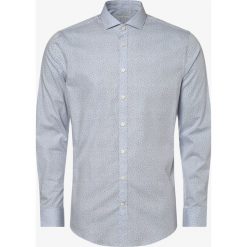 Tiger of Sweden - Koszula męska – Filliam, niebieski. Niebieskie koszule męskie Tiger of Sweden, m, bez wzorów, eleganckie, bez kołnierzyka, bez rękawów. Za 499,95 zł.