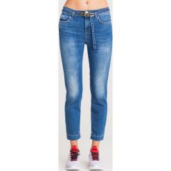 JEANSY SKINNY FIT CROPPED Pinko. Niebieskie jeansy damskie Pinko. Za 979,00 zł.