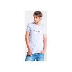 T-shirty męskie: FLOW – t-shirt męski biały