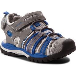 Sandały GEOX - J Borealis B J720RC 05014 C0069 M Grey/Royal. Szare sandały męskie marki Geox, ze skóry ekologicznej. W wyprzedaży za 219,00 zł.