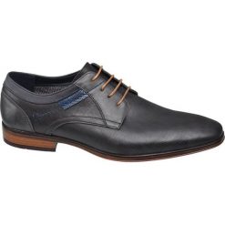 Eleganckie buty męskie Venice czarne. Czarne buty wizytowe męskie marki Venice, z materiału. Za 119,90 zł.
