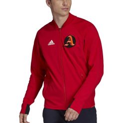 ADIDAS VRCT JACKET > FI4681. Bluzy męskie Adidas, xl, bez wzorów, z nylonu, klasyczne, z kontrastowym kołnierzykiem, bez rękawów, bez kaptura. Za 399,99 zł.