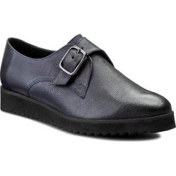 Półbuty SERGIO BARDI - Emma FW127279617MP 107. Niebieskie półbuty damskie skórzane marki Sergio Bardi, na płaskiej podeszwie. W wyprzedaży za 199,00 zł.