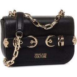 Torebka VERSACE JEANS COUTURE - E1VVBBN2 71414 899. Czarne torebki klasyczne damskie Versace Jeans Couture, bez wzorów, z jeansu, eleganckie, bez dodatków. W wyprzedaży za 1289,00 zł.