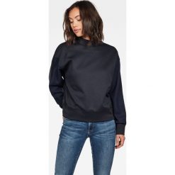 G-Star Raw - Bluza. Niebieskie bluzy damskie G-Star RAW, m, bez wzorów, z bawełny, bez rękawów, bez kaptura. W wyprzedaży za 269,90 zł.