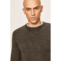 Brave Soul - Sweter. Szare swetry męskie Brave Soul, xl, bez wzorów, z dzianiny, z okrągłym kołnierzem, bez kaptura. W wyprzedaży za 49,90 zł.