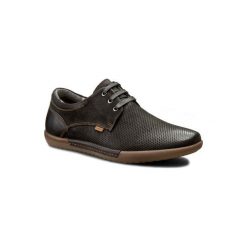 LASOCKI FOR MEN MI16-215226 Czarny. Czarne półbuty męskie Lasocki For Men, bez wzorów, ze skóry, bez zapięcia. Za 179,99 zł.