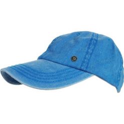Letnia Męska Czapka z Daszkiem, Regulowane Zapięcie, Turkusowa CPAPJNSDASZEK12400tk. Niebieskie czapki męskie Pako Jeans, na lato, bez wzorów, z bawełny. Za 40,00 zł.