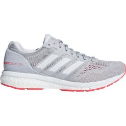Buty adidas Adizero Boston 7 W Biało-Szare. Szare buty sportowe damskie Adidas, bez wzorów, z materiału, do biegania. Za 449,99 zł.