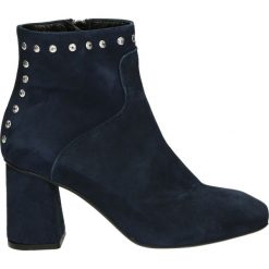 Botki - 1241 CAMO BLU. Zielone botki damskie skórzane marki Venezia. Za 459,00 zł.