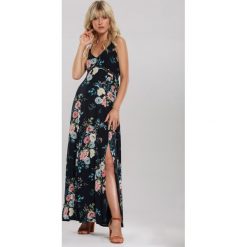 Granatowa Sukienka Be Obtainable. Niebieskie sukienki damskie other, s, bez wzorów, bez kołnierzyka, bez rękawów, maxi. Za 99,99 zł.