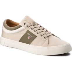 Tenisówki GANT - Hero 16638417 Dry Sand G22. Brązowe trampki męskie marki GANT, ze skóry. W wyprzedaży za 199,00 zł.