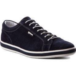 Półbuty IGI&CO - 1109011 Blu. Niebieskie półbuty męskie marki IGI&CO, na co dzień, bez wzorów, ze skóry, eleganckie, bez zapięcia. W wyprzedaży za 299,00 zł.