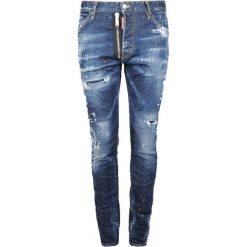 Dsquared2 Jeansy "Cool Guy". Czerwone jeansy męskie Dsquared2, z aplikacjami, z jeansu. Za 1499,00 zł.