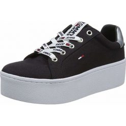 Tommy Hilfiger Damskie trampki Tommy Jeans Flatform Sneaker EN0EN00237-403 (rozmiar 41). Trampki i tenisówki damskie TOMMY HILFIGER, bez wzorów, z jeansu, bez zapięcia. W wyprzedaży za 356,00 zł.