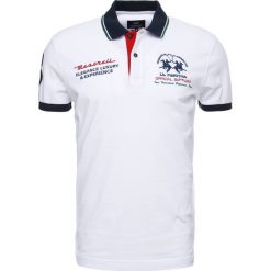 Koszulki polo: La Martina MAN SLIM FIT Koszulka polo optic white