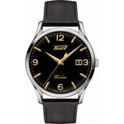 ZEGAREK TISSOT HERITAGE VISODATE QUARTZ T118.410.16.057.01. Niebieskie zegarki męskie TISSOT, szklane. Za 1300,00 zł.