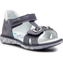 Sandały LASOCKI KIDS - CI12-2854-12 Navy. Niebieskie sandały dziewczęce Lasocki Kids, ze skóry, bez zapięcia. Za 89,99 zł.