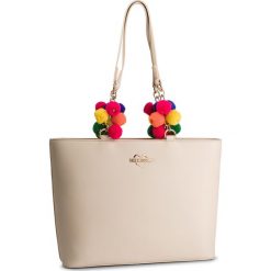 Torebka LOVE MOSCHINO - JC4266PP07KK0110 Avorio. Brązowe torebki klasyczne damskie Love Moschino, bez wzorów, ze skóry ekologicznej, klasyczne, duże, bez dodatków. Za 959,00 zł.
