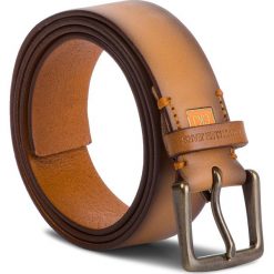 Pasek Męski CALVIN KLEIN JEANS - J 3.5 Cm Classic Belt K50K504577 244. Pomarańczowe paski męskie marki Calvin Klein Jeans, w paski, z jeansu. Za 229,00 zł.