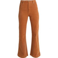Rolla's EASTCOAST FLARE Spodnie materiałowe tan. Pomarańczowe spodnie damskie Rolla's, s, bez wzorów, z elastanu. Za 419,00 zł.