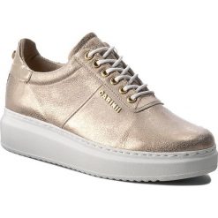 Sneakersy CARINII - B3926 F76-J16-000-C24. Żółte półbuty damskie Carinii, bez wzorów, ze skóry, bez obcasa, na obcasie, bez zapięcia. W wyprzedaży za 179,00 zł.