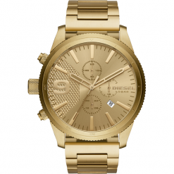 Zegarek DIESEL - Rasp Chrono 50MM DZ4446 Gold/Gold. Żółte zegarki męskie Diesel. Za 1059,00 zł.