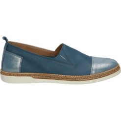 Mokasyny damskie: Mokasyny - 103E FLO BLUE