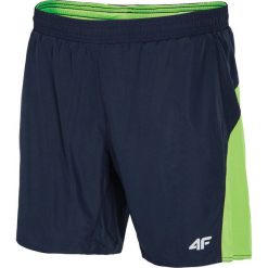 Spodenki sportowe męskie: 4f Spodenki męskie H4L17-SKMF005 granatowo zielone r. M (5901965509742)
