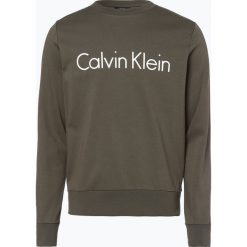 Calvin Klein - Męska bluza nierozpinana, zielony. Zielone bejsbolówki męskie Calvin Klein, m, z bawełny. Za 299,95 zł.
