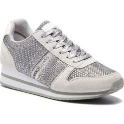 Sneakersy VERSACE JEANS - E0VTBSA1 70940 900. Szare półbuty damskie Versace Jeans, na co dzień, bez wzorów, z jeansu, bez obcasa, na płaskiej podeszwie, bez zapięcia. W wyprzedaży za 299,00 zł.