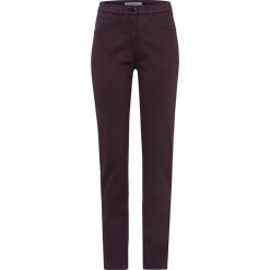 Spodnie "Mary" - Slim fit - w kolorze brązowym. Pomarańczowe spodnie damskie BRAX. W wyprzedaży za 189,95 zł.