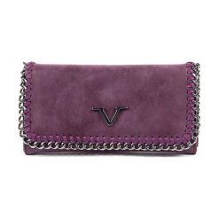 Portfele damskie: Portfel w kolorze fioletowym – (S)19 x (W)10 x (G)2,5 cm