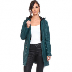 Parka "Ana" w kolorze zielonym. Zielone parki damskie marki Cosy Winter, s. W wyprzedaży za 272,95 zł.