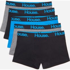 5 pack bokserek Wielobarwny. Bokserki męskie House, bez wzorów. Za 89,99 zł.