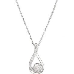 Złoty naszyjnik z diamentową zawieszką. Szare naszyjniki damskie Diamond & Co, z diamentem, złote. W wyprzedaży za 483,95 zł.