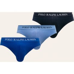Polo Ralph Lauren - Slipy (3-pack). Niebieskie slipy męskie Polo Ralph Lauren, s, bez wzorów, z elastanu. Za 199,90 zł.