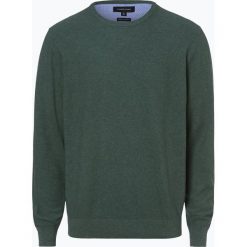 Andrew James - Sweter męski, zielony. Zielone swetry klasyczne męskie Andrew James, m, z bawełny, z okrągłym kołnierzem. Za 129,95 zł.