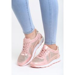 Różowe Sneakersy Ever Think. Różowe buty sportowe damskie Born2be, bez wzorów, sportowe. Za 69,99 zł.