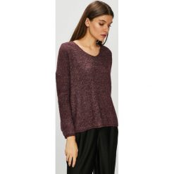 Only - Sweter. Brązowe swetry klasyczne damskie ONLY, l, z dzianiny. W wyprzedaży za 119,90 zł.