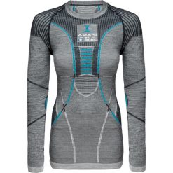 Koszulka X-BIONIC APANI MERINO Niebieski|Szary. Szare koszulki termoaktywne damskie marki X BIONIC, z wełny. Za 650,00 zł.