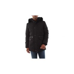 Kurtki krótkie Guess M94L40 WC8Z0 PUFFA JKT. Czarne kurtki męskie Guess, s, z aplikacjami, krótkie, bez kaptura. Za 895,05 zł.