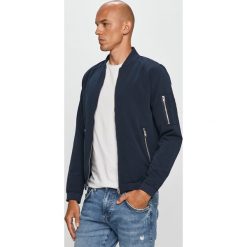 Jack & Jones - Kurtka. Niebieskie płaszcze męskie Jack & Jones, s, bez wzorów, krótkie, bez kaptura. W wyprzedaży za 139,90 zł.