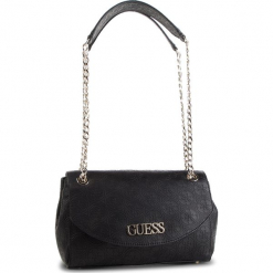 Torebka GUESS - HWSG7 178210 BLA. Czarne torebki klasyczne damskie Guess, z aplikacjami, ze skóry ekologicznej. Za 559,00 zł.